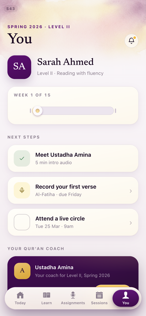 FIRST WEEK OF THE SEMESTER · AFTER