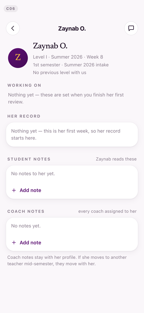 FIRST WEEK · BEFORE